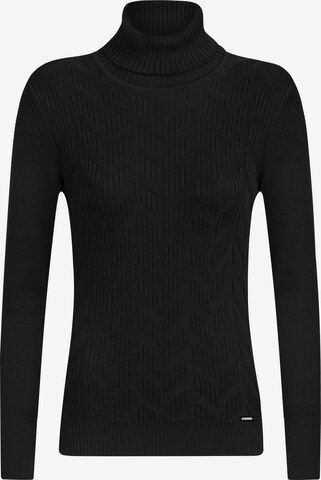 Pullover 'Zoey' di Sir Raymond Tailor in nero: frontale