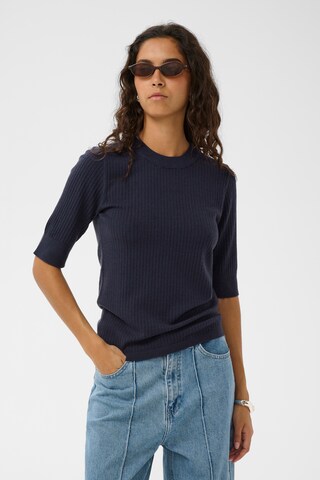 Pull-over 'Spina' SOAKED IN LUXURY en bleu : devant