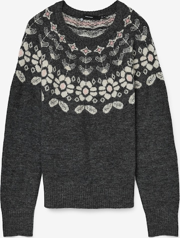 VERO MODA Свитер 'VMSIMONE' в Серый: спереди