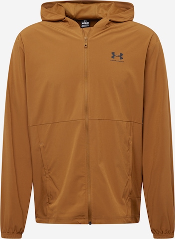 UNDER ARMOUR Sports jacket Vibe in Caramel ABOUT YOU