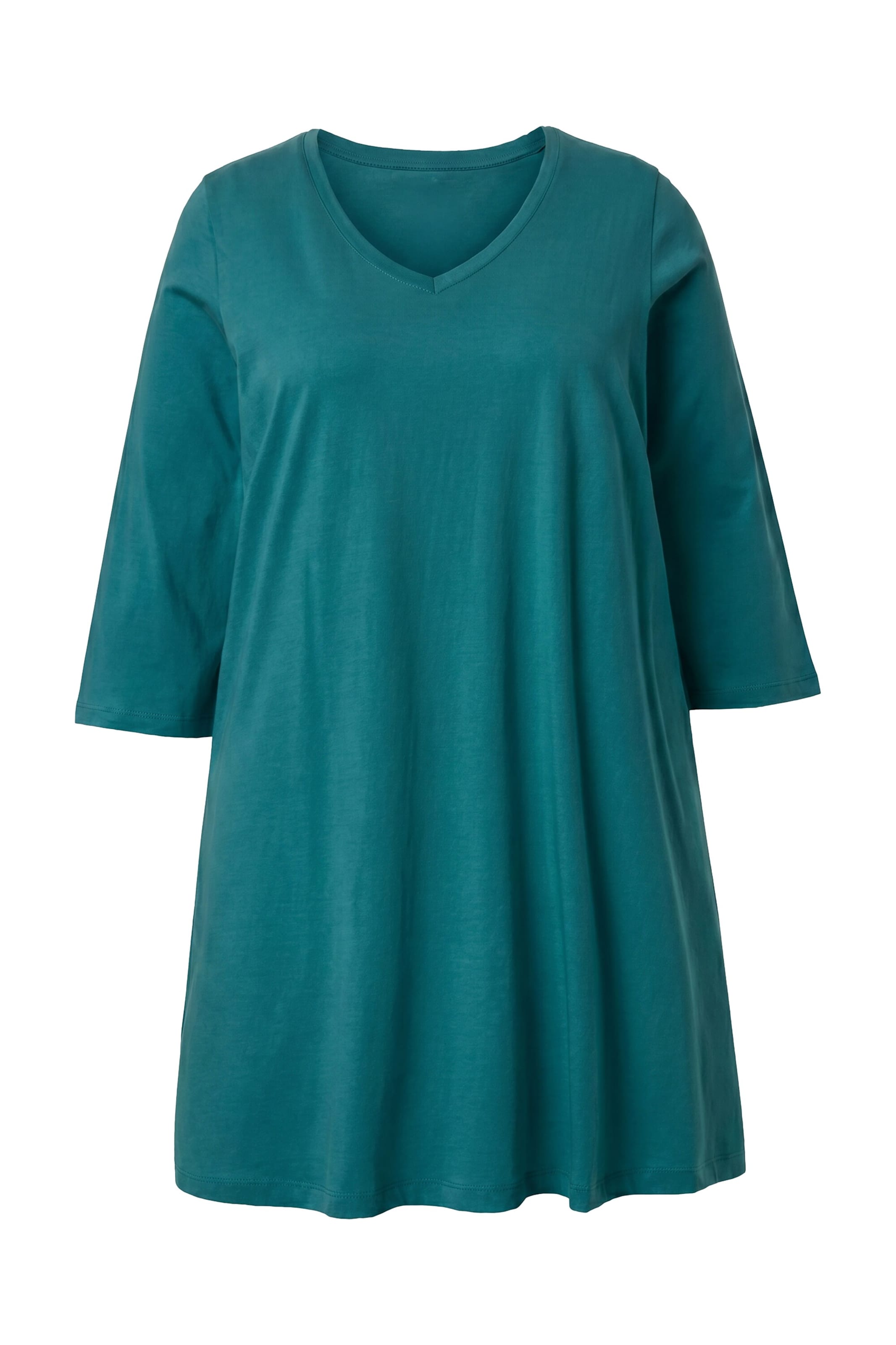 Ulla Popken Shirt in Grün: Vorderseite