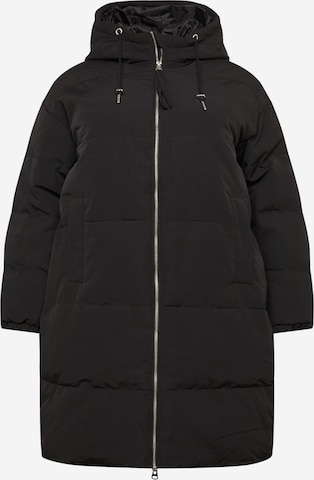Vero Moda Curve Between-Seasons Coat 'Bless' in Black: front