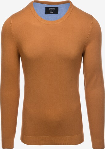 Ombre Sweater 'E177' in Beige: front