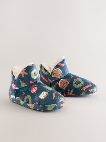 Next - Zapatillas de casa en azul
