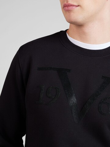 19V69 ITALIA Sweatshirt 'BILLY' i svart