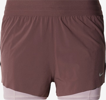 NIKE Спортивные штаны 'SWIFT' в Красный: спереди