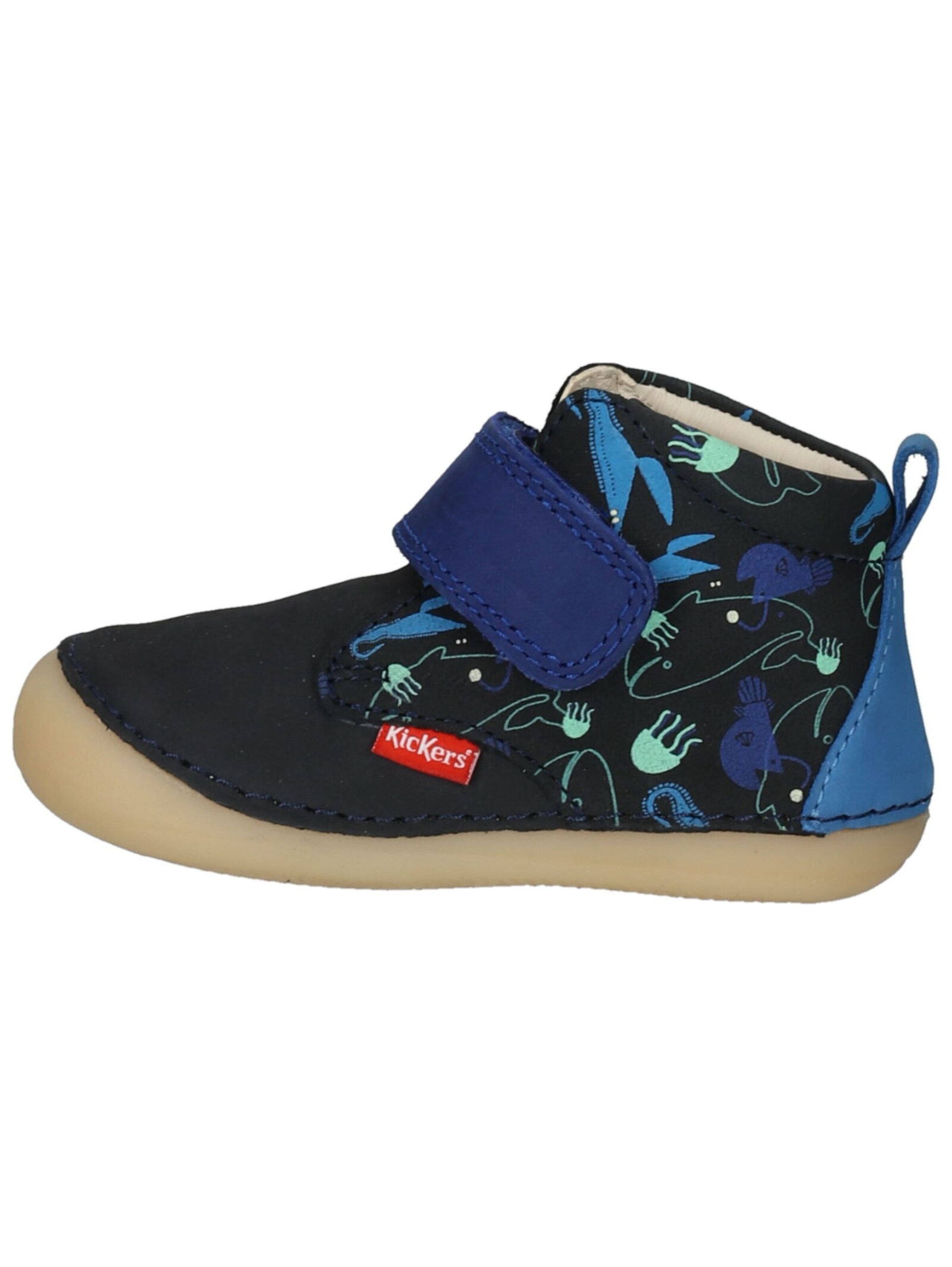 Chaussure basse Kickers en bleu