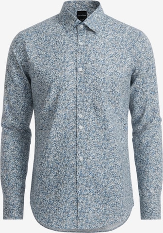 Ombre Zakelijk overhemd in Blauw: voorkant