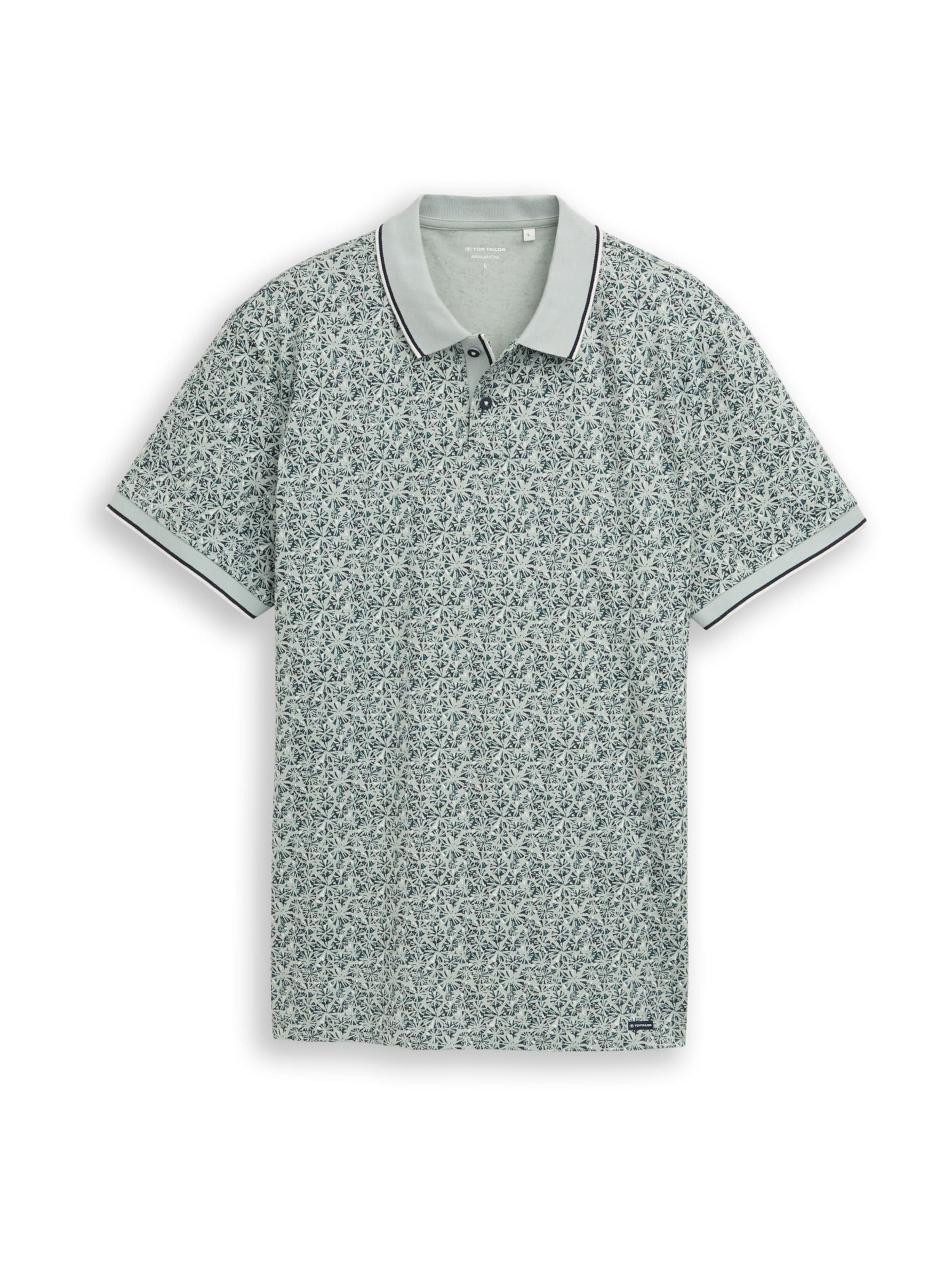 Tricou de la TOM TAILOR pe verde: față