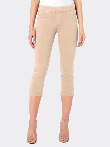 Liverpool Skinny Jeans 'Chloe ' in Beige: front