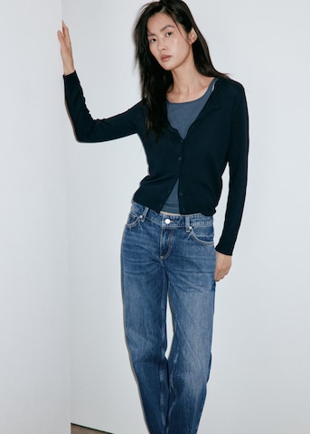 MANGO Regular Jeans 'LEO' in Blue: front