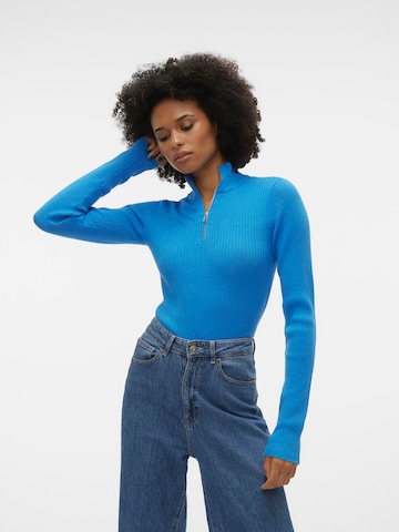 Vero Moda Tall Sweater 'Gold' in Blue: front