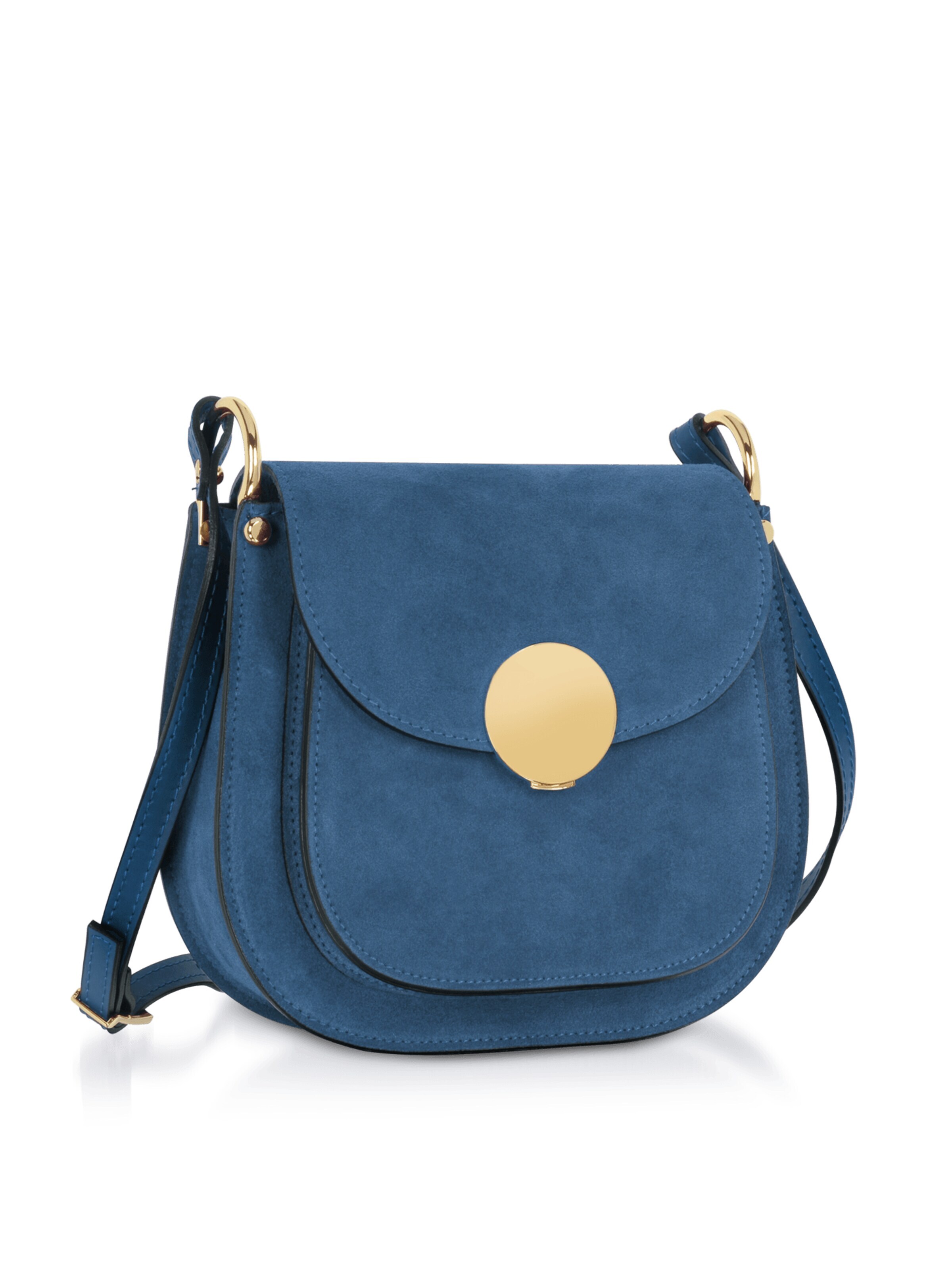 Borsa a tracolla 'Agave' di LeParmentier in blu
