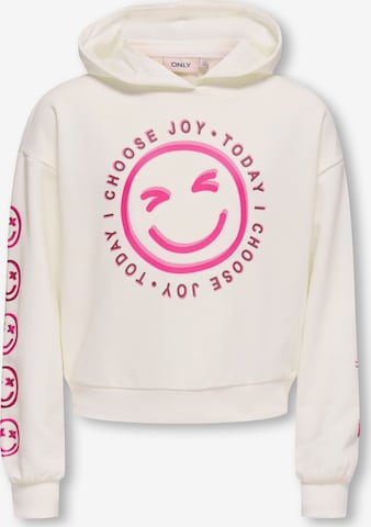 ONLY GIRLS Sweater in White: front