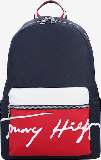 sötétkék / piros / fehér TOMMY HILFIGER Hátizsák, Termék nézet