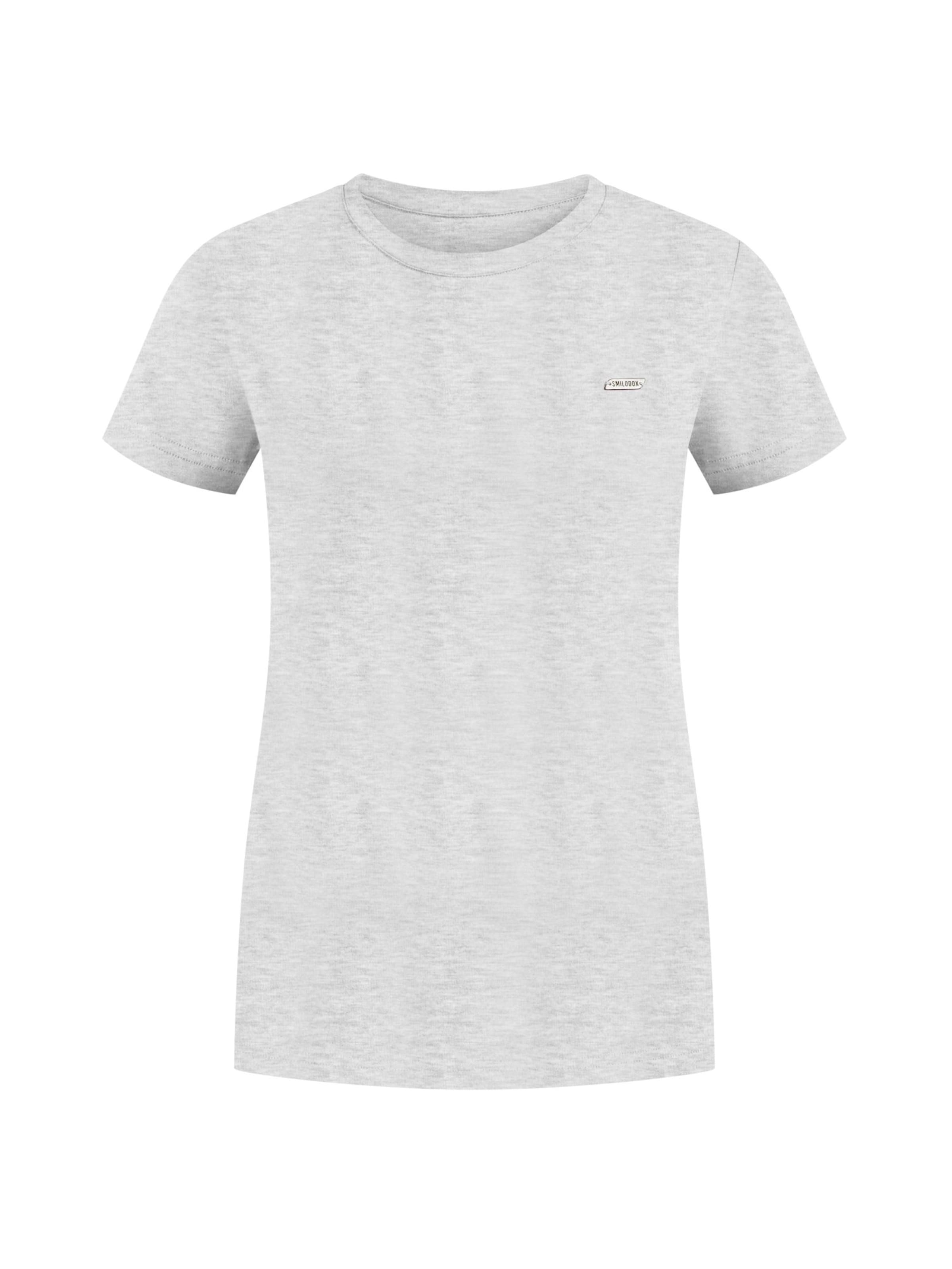 Smilodox Shirt ' Laurena ' in de kleur Grijs gemêleerd, Productweergave