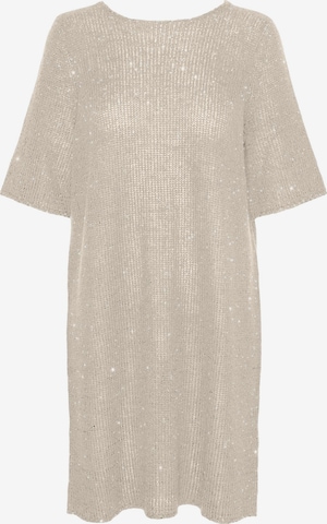 Robes en maille 'LEILANI' VERO MODA en beige : devant