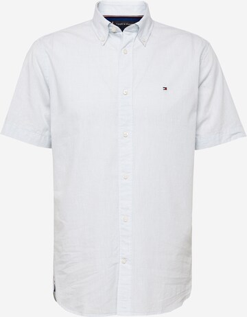 Coupe regular Chemise TOMMY HILFIGER en bleu : devant