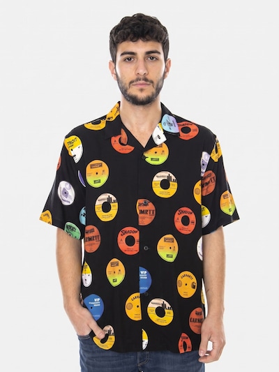 Carhartt WIP Button Up Shirt 'Record' in XS in Black, Item view
