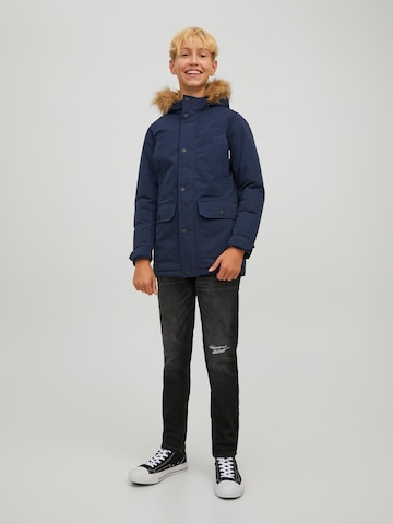 Veste d’hiver 'Winner' Jack & Jones Junior en bleu