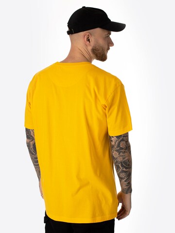 Mitchell & Ness T-Shirt 'LA Lakers' in Gelb