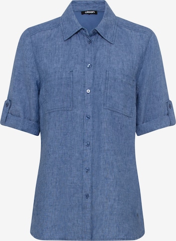 Olsen Bluse in Blau: predná strana