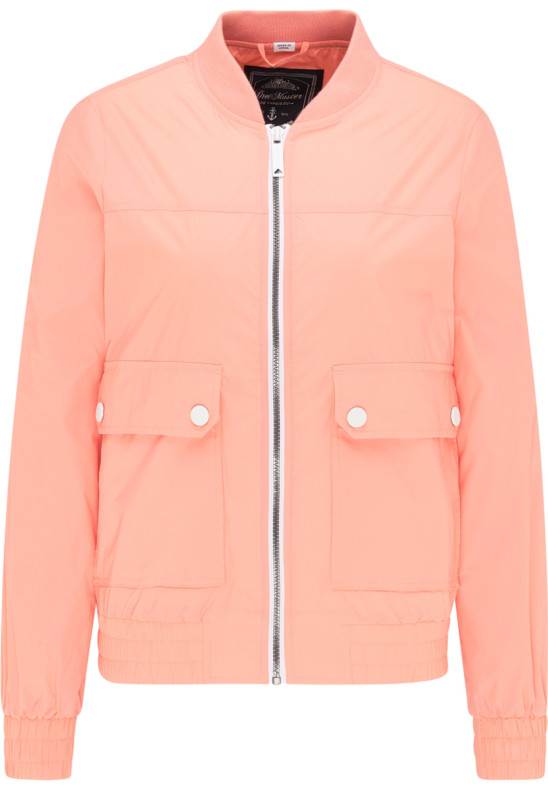 DreiMaster Maritim Prehodna jakna | oranžna barva: sprednja stran