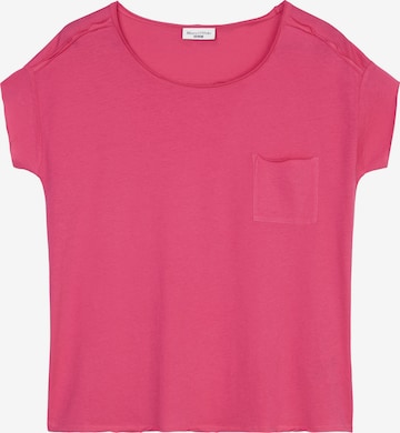 T-shirt Marc O'Polo DENIM en rose : devant