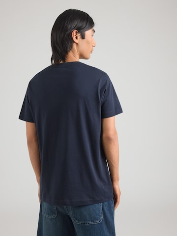 LERROS Shirt 'SERAFINO' in Blauw: terug