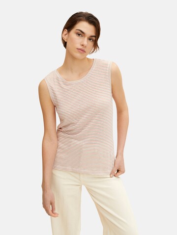 TOM TAILOR Top in Beige: predná strana