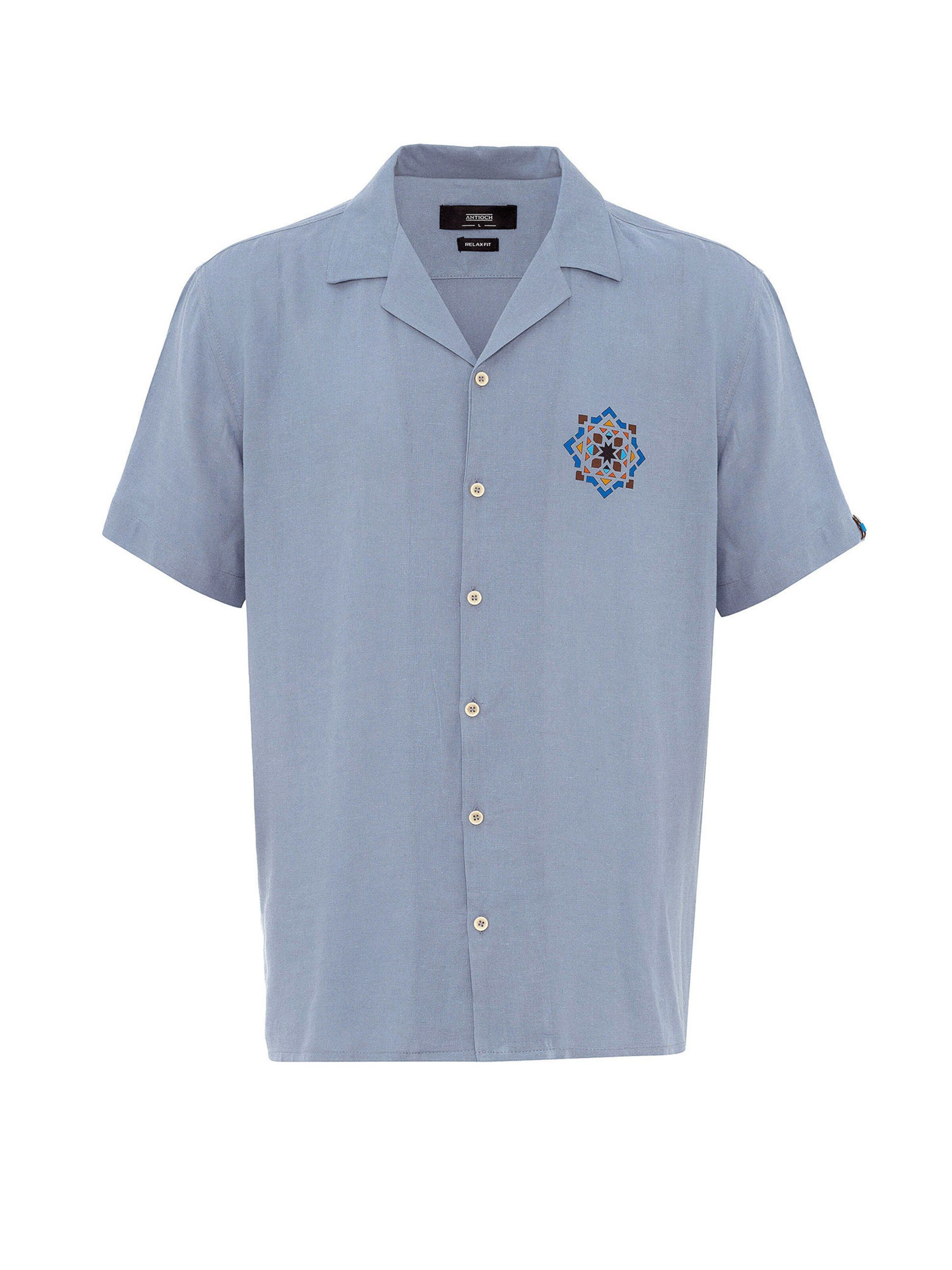 Antioch Regular fit Πουκάμισο σε μπλε: μπροστά