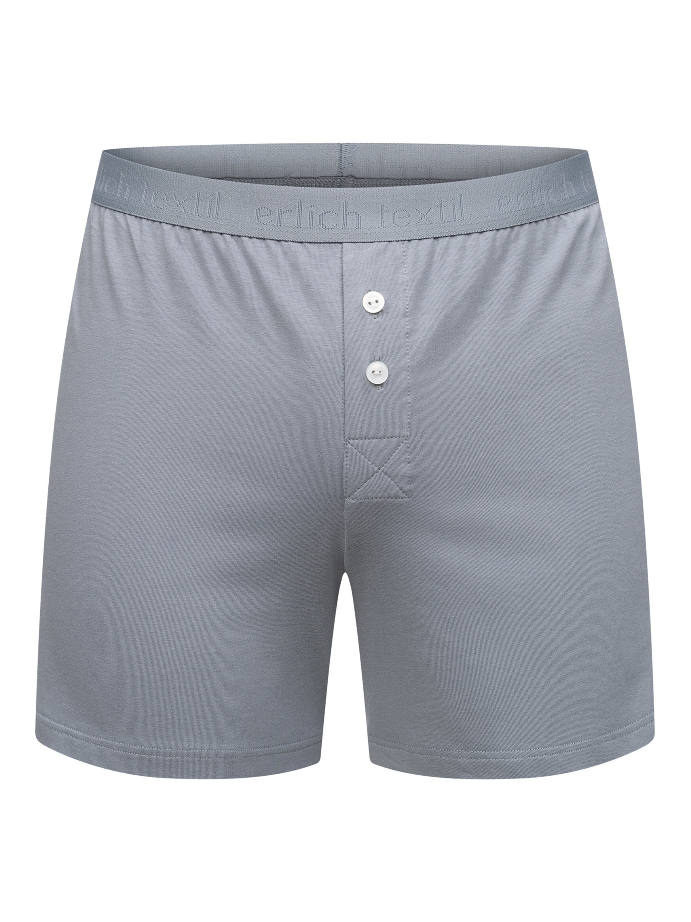 Erlich Textil - Boxers em cinzento: frente