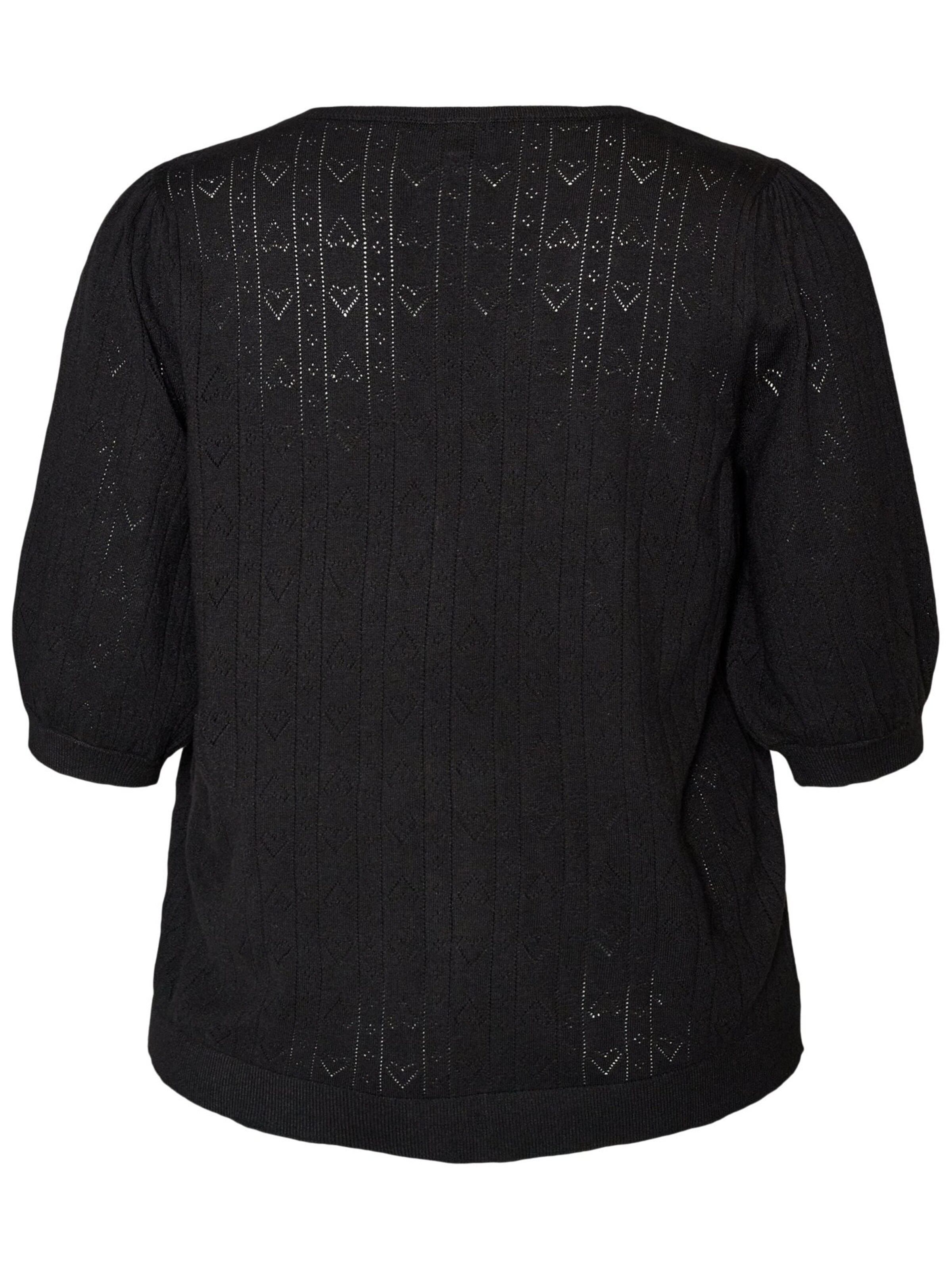 Zizzi Blouse 'MELLA' in Zwart
