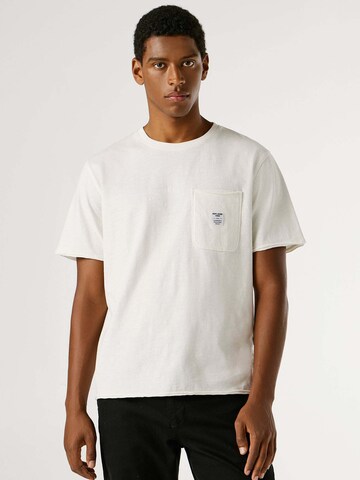 Pepe Jeans Shirt 'SUNDAY TEE' in White: front