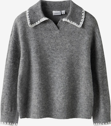 NAME IT - Jersey en gris: frente
