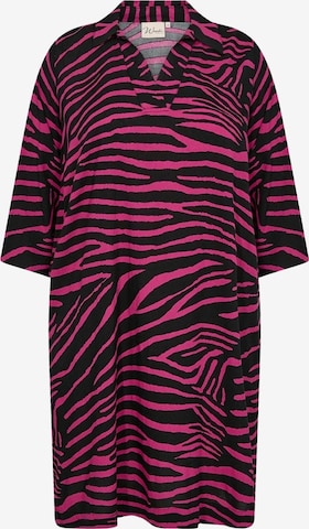 Wasabi Concept Kjole 'Kenja' i pink: forside