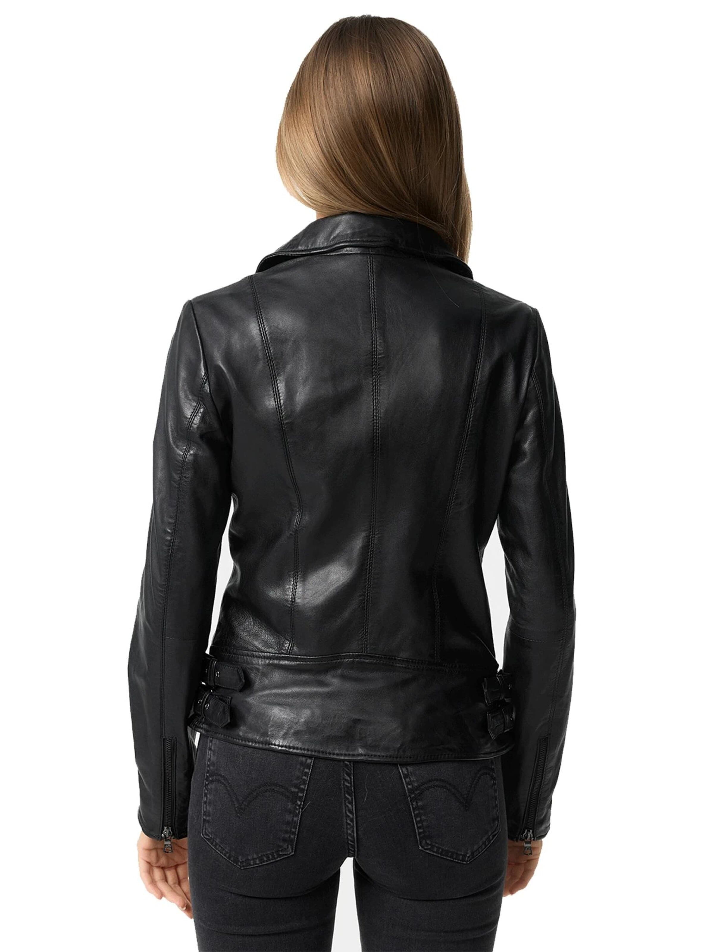 Agamaa Between-Season Jacket 'Alva' in Black