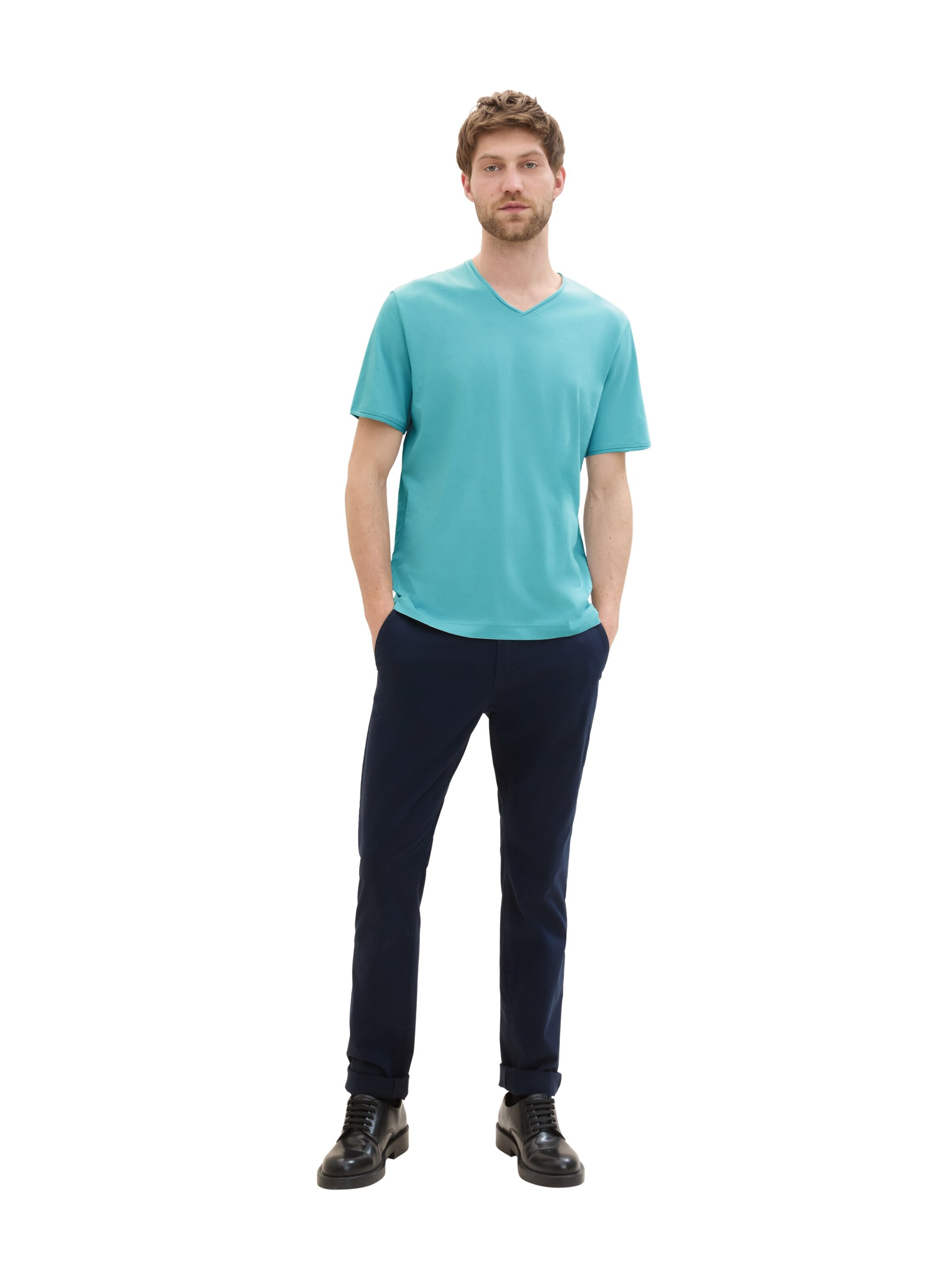 TOM TAILOR Slimfit Hose in Blau