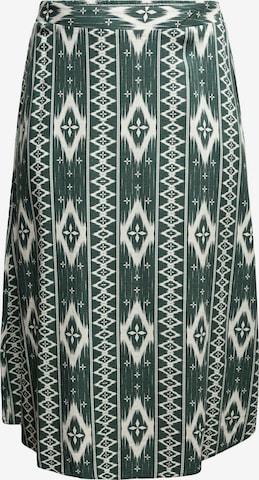 Jupe 'VMCMymilo' Vero Moda Curve en vert : devant