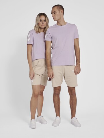 Hummel Performance shirt 'LEGACY CHEVRON' in Purple: front