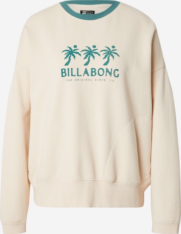 BILLABONG Collegepaita 'TRIPLE PALMS' värissä beige: etupuoli