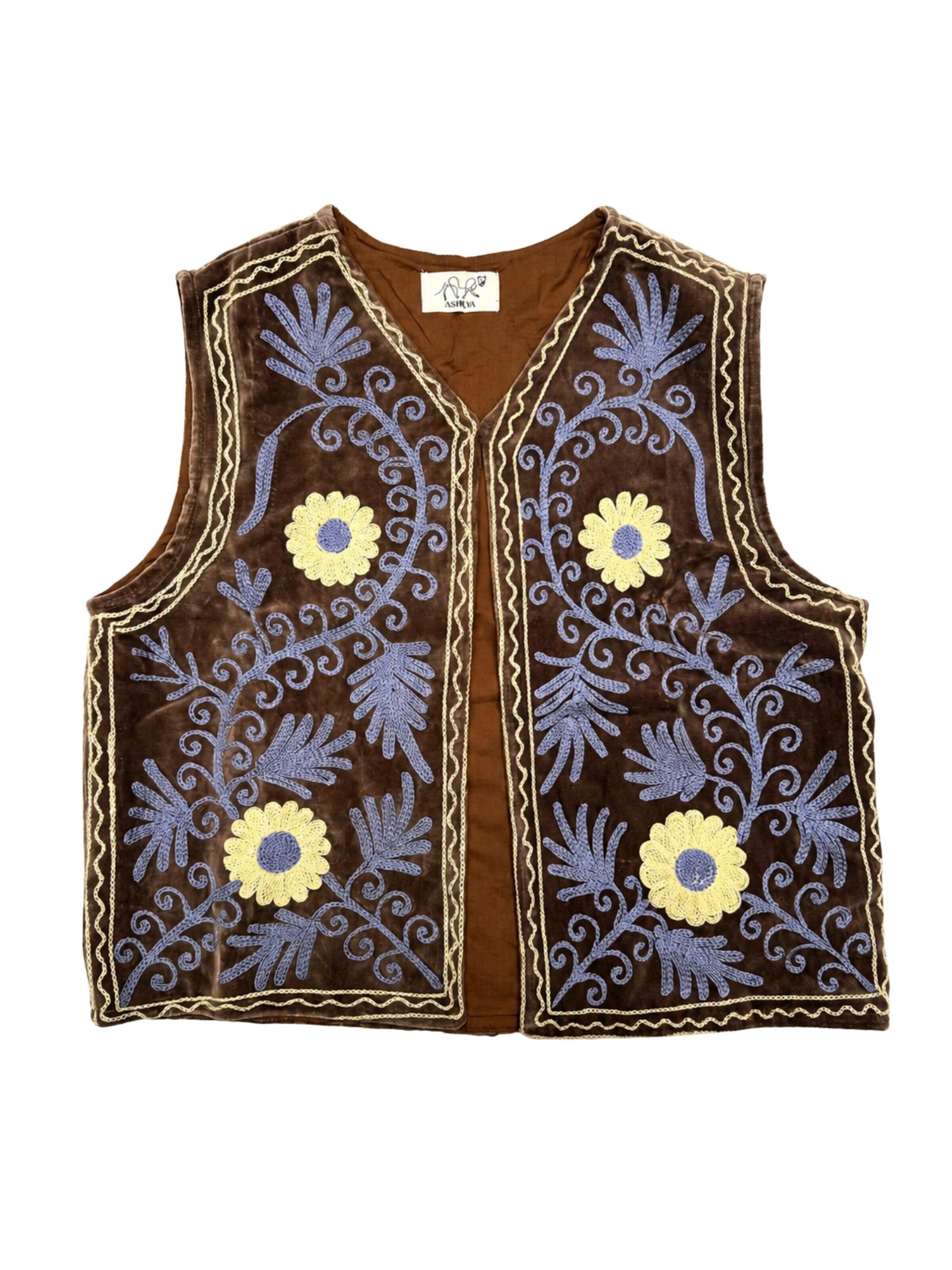 ASHINDIA Vest in Mixed colors: front