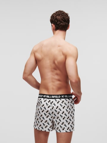 Karl Lagerfeld - Calzoncillo boxer en negro