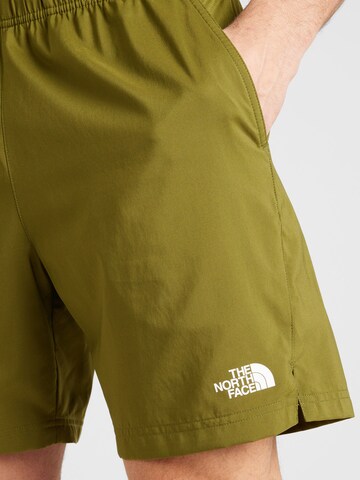 THE NORTH FACE - Regular Calças de desporto '24/7' em verde