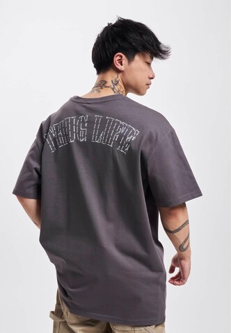 Thug Life Shirt in Grijs
