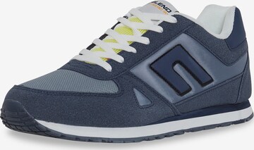 BLEND Sneakers laag in Blauw: voorkant