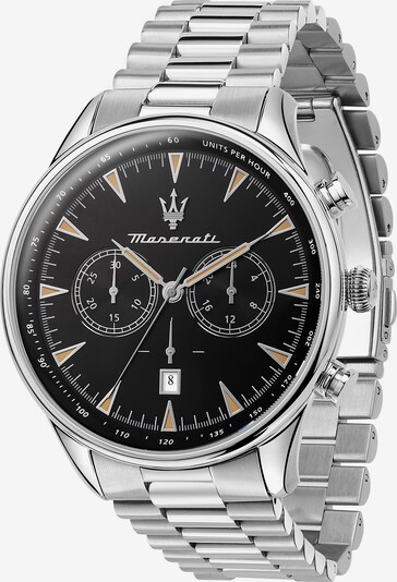 Maserati Uhr in gold / schwarz / silber, Produktansicht