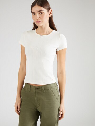 LEVI'S ® Футболка 'DRY GOODS POINTELLE GARDEN' в Белый: спереди