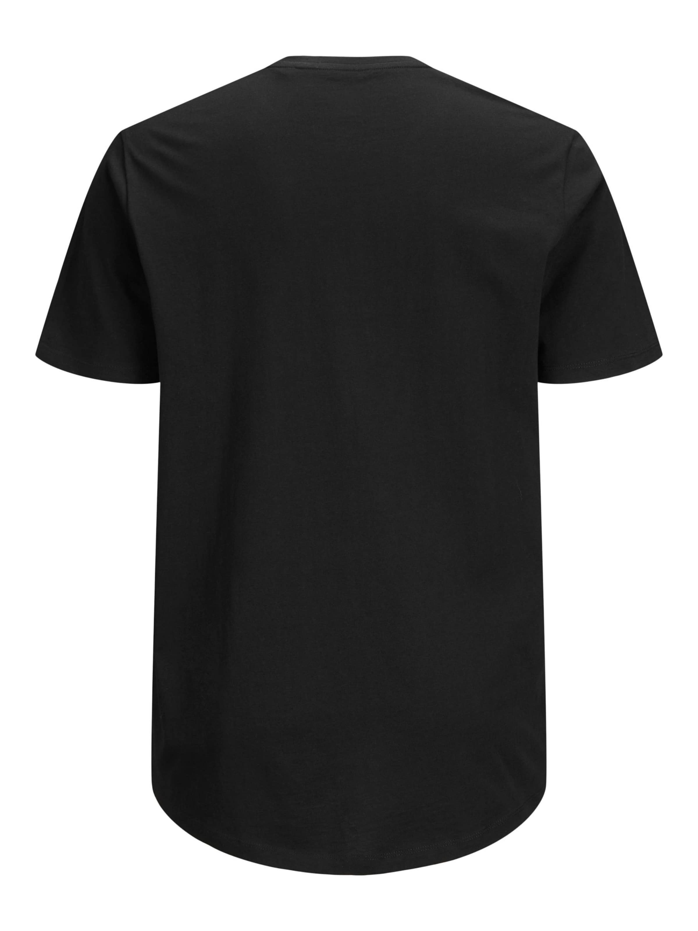 Jack & Jones Plus - Camiseta 'JJENoa' en negro