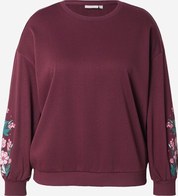 ONLY Carmakoma - Sudadera 'CARBROOKE' en lila: frente